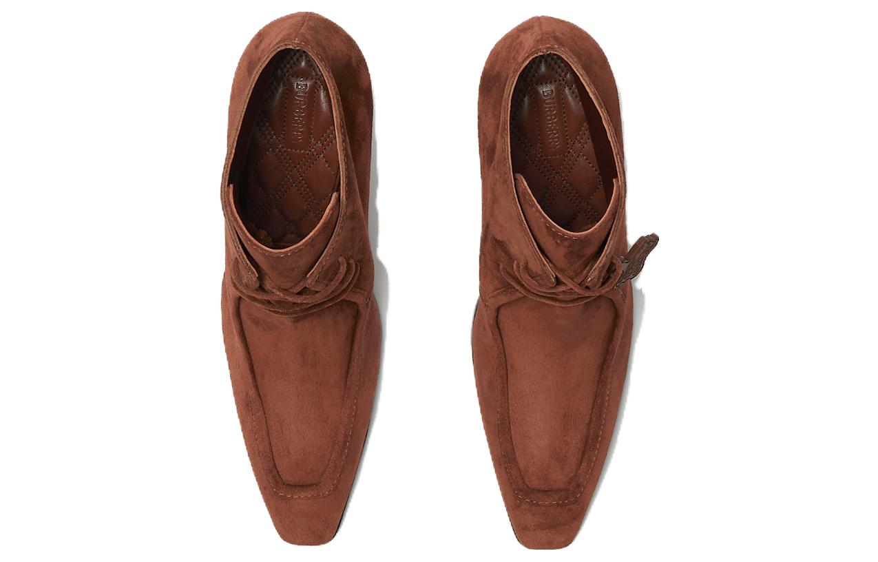 Shop (W) 博柏利尖头系带短靴 '棕色' 80744811