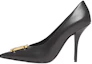 Buy (Women) Burberry Pointed Toe Leather High Heels 'Black' 80558891
