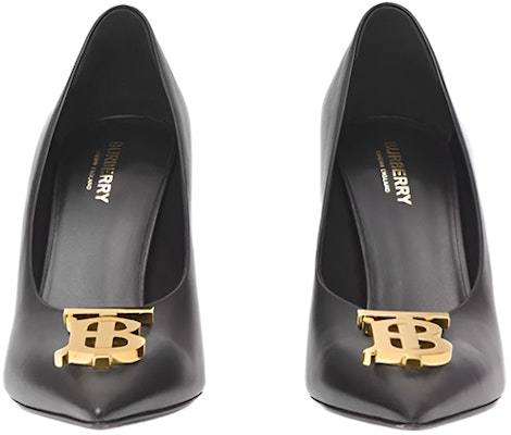 (Women) Burberry Pointed Toe Leather High Heels 'Black' 80558891 Lookbook (Women) Burberry Pointed Toe Leather High Heels 'Black' 80558891