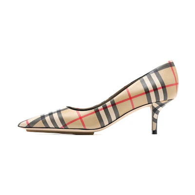 (W) Burberry Pointed Toe Stiletto 'Khaki'
