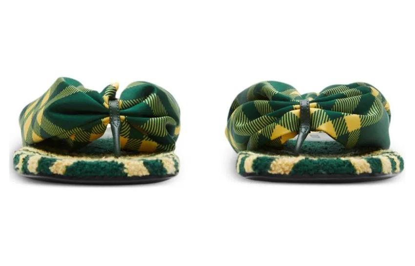 (W) Burberry Polyester Slide 'Green' 圖 3