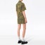 Purchase (W) Vestido Manga Corta Estampado Burberry Mujer Verde Militar 80141921