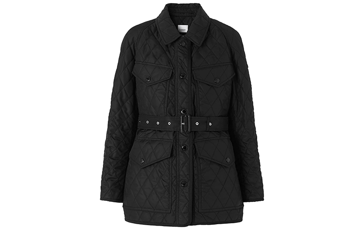 (Women) Burberry Quilted Cotton Jacket Black 8034122 A1189 圖 2