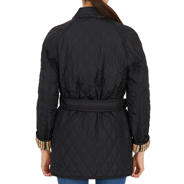 (Women) Burberry Quilted Cotton Jacket Black 8034122 A1189 圖 5