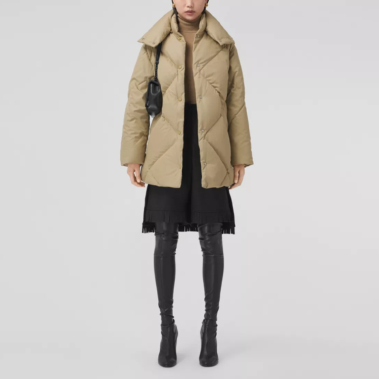 (Women) Burberry Quilted Down Jacket for Women - Honey Color (No Hood). 80449341 圖 3