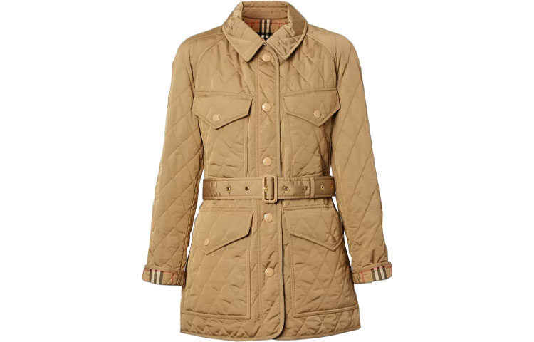 (Women) Burberry Quilted Nylon Canvas Field Jacket Classic Beige 80358871