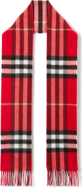 women-burberry-red-cashmere-checkered-scarf-80497131