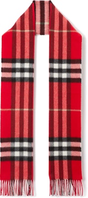 (W) Burberry Selendang Kasmir Kotak-Kotak Merah 80497131 Order (W) Burberry Selendang Kasmir Kotak-Kotak Merah 80497131