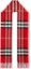 Order (W) Burberry Selendang Kasmir Kotak-Kotak Merah 80497131