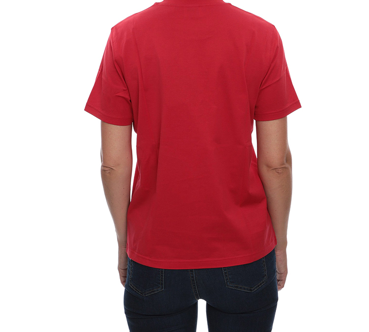 Shop (W) 博柏利红色图案标志圆领T恤 80212721