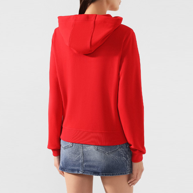 (Women) Burberry Red Letter Print Zip-Up Hoodie. 80211511 圖 7