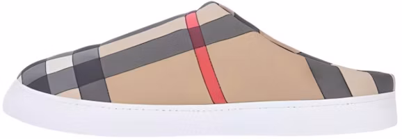 (Women) Burberry Regenerated Polyester Flat Shoes 'Check Beige' 80469871 (Women) Burberry Regenerated Polyester Flat Shoes 'Check Beige' 80469871