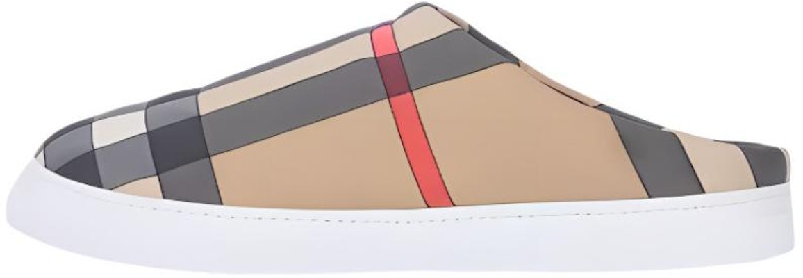 (W) Burberry Sepatu Datar Poliester Regenerasi 'Check Beige' 80469871 Buy (W) Burberry Sepatu Datar Poliester Regenerasi 'Check Beige' 80469871