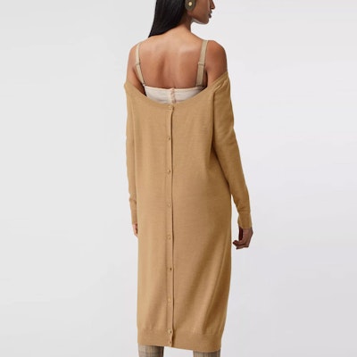 (W) Vestido Punto Sin Mangas Reeditado de Burberry 45666321 Sizing (W) Vestido Punto Sin Mangas Reeditado de Burberry 45666321