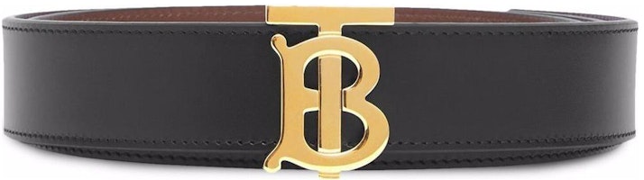 (Women) Burberry Reversible Monogram Motif Leather Belt 80524861 (Women) Burberry Reversible Monogram Motif Leather Belt 80524861