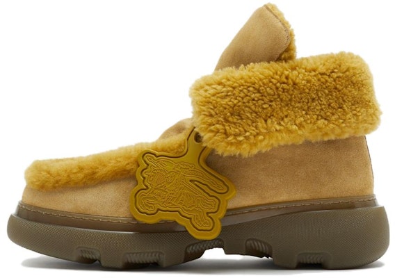 (W) Botas Burberry Punta Redonda Tobillo 'Amarillas' 80772531 Buy (W) Botas Burberry Punta Redonda Tobillo 'Amarillas' 80772531