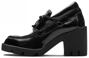 (Women) Burberry Round Toe Slip-On 'Black Chunky Heel' 80747291 (Women) Burberry Round Toe Slip-On 'Black Chunky Heel' 80747291
