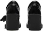 Shop (W) Burberry Kasut Slip-On Hujung Bulat 'Tumit Hitam Tebal' 80747291