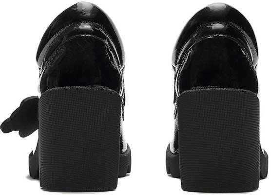 (Women) Burberry Round Toe Slip-On 'Black Chunky Heel' 80747291 Shop (Women) Burberry Round Toe Slip-On 'Black Chunky Heel' 80747291