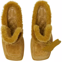 Lookbook (W) Mule Burberry à Bout Rond Jaune 9cm (Slip-On) 80773891