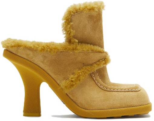 (W) Burberry Mule Punta Redonda Sin Cordones 'Amarillo 9cm' 80773891 Order (W) Burberry Mule Punta Redonda Sin Cordones 'Amarillo 9cm' 80773891