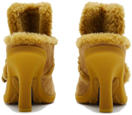 (W) Burberry Mule Punta Redonda Sin Cordones 'Amarillo 9cm' 80773891 Shop (W) Burberry Mule Punta Redonda Sin Cordones 'Amarillo 9cm' 80773891