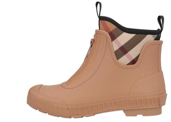 (Women) Burberry Rubber and Neoprene Rain Boots 'Brown' 80481231 Buy (Women) Burberry Rubber and Neoprene Rain Boots 'Brown' 80481231