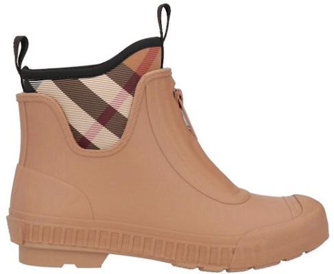 (Women) Burberry Rubber and Neoprene Rain Boots 'Brown' 80481231 Order (Women) Burberry Rubber and Neoprene Rain Boots 'Brown' 80481231