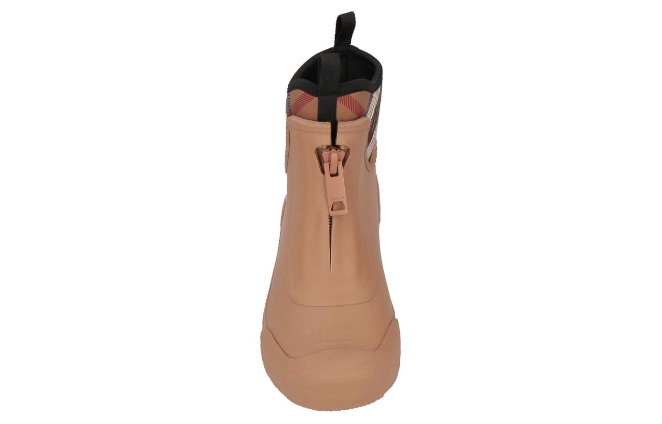 Shop (Women) Burberry Rubber and Neoprene Rain Boots 'Brown' 80481231
