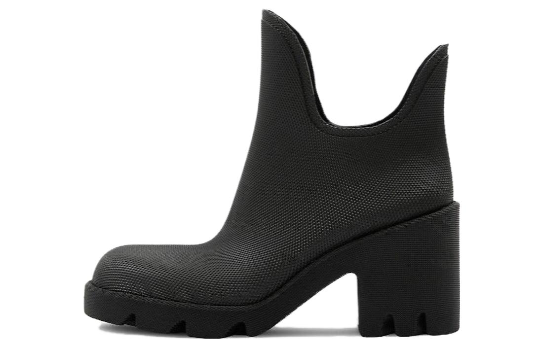 (W) Burberry Rubber Rain Boots 'Black CMFT'