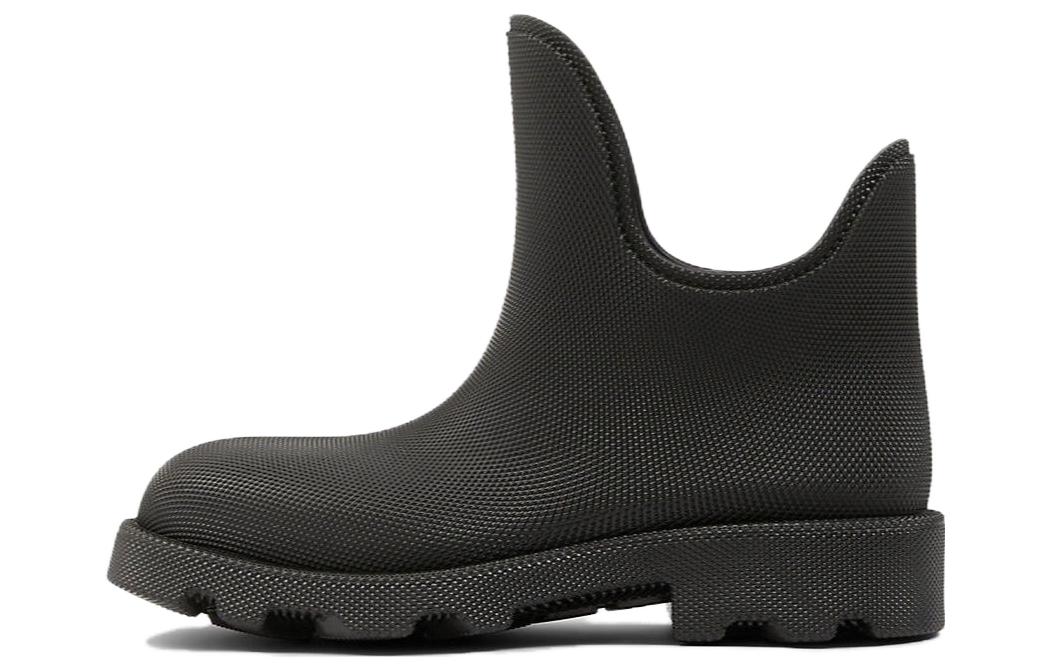 (Women) Burberry Rubber Round-Toe Pull-On Boot 'Black' 80773711