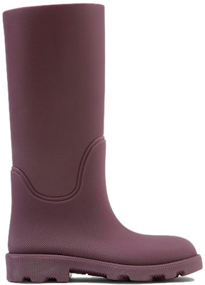 (W) Sepatu Boot Tinggi Karet Bulat Burberry 'Plum' 80753851 Order (W) Sepatu Boot Tinggi Karet Bulat Burberry 'Plum' 80753851
