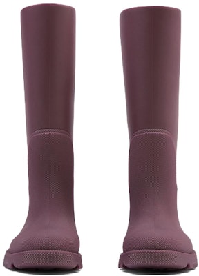 (W) Sepatu Boot Tinggi Karet Bulat Burberry 'Plum' 80753851 Shop (W) Sepatu Boot Tinggi Karet Bulat Burberry 'Plum' 80753851