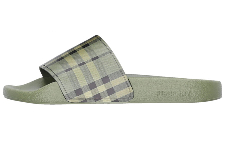 (W) Burberry Sandal 'Green Check'