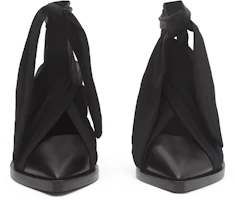 Order (W) Tacón Alto en Punta con Cordones Burberry Scarf 'Negro'. 80283011