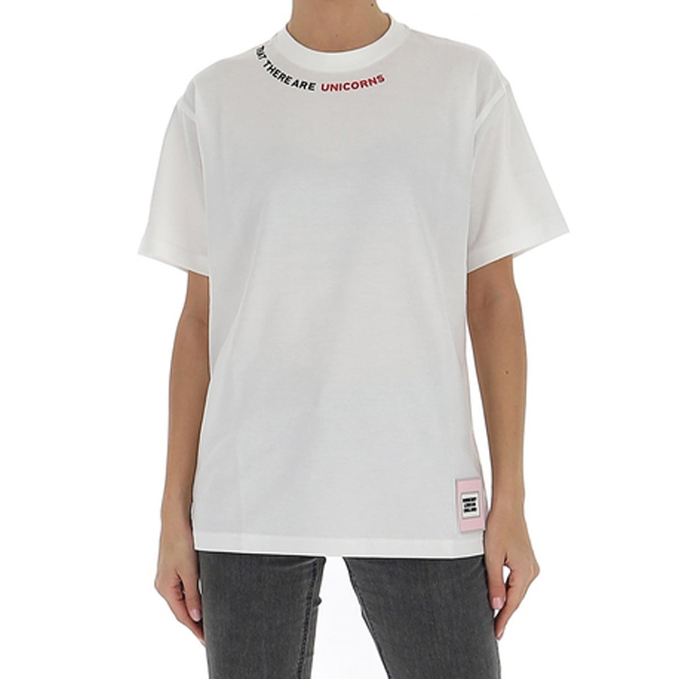 (Women) Burberry Short Sleeve T-shirt with Neckline Lettering Design 80295601 圖 4