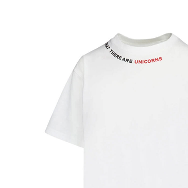 (Women) Burberry Short Sleeve T-shirt with Neckline Lettering Design 80295601 圖 7