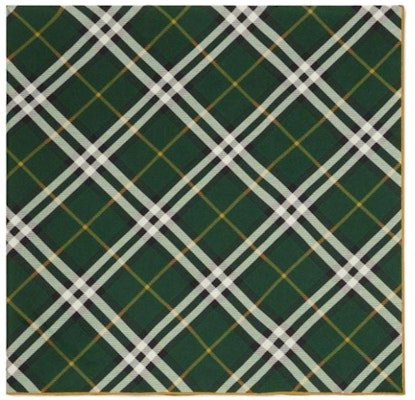 (W) Burberry Tudung Sutera Hijau Hutan Corak Kotak-kotak 8090787 Order (W) Burberry Tudung Sutera Hijau Hutan Corak Kotak-kotak 8090787
