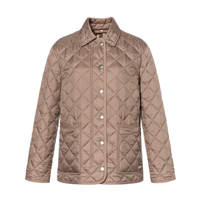 (Women) Burberry Single-Breasted Long Sleeve Jacket Coat - Camel 80841961
