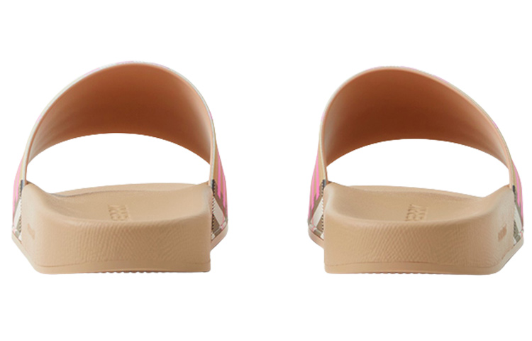 Shop (W) 버버리 체크 슬라이드 (버블검 핑크) 80723731