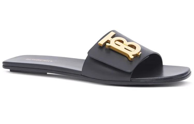 (W) Burberry Slide 'Casual Fashion Black' 圖 2