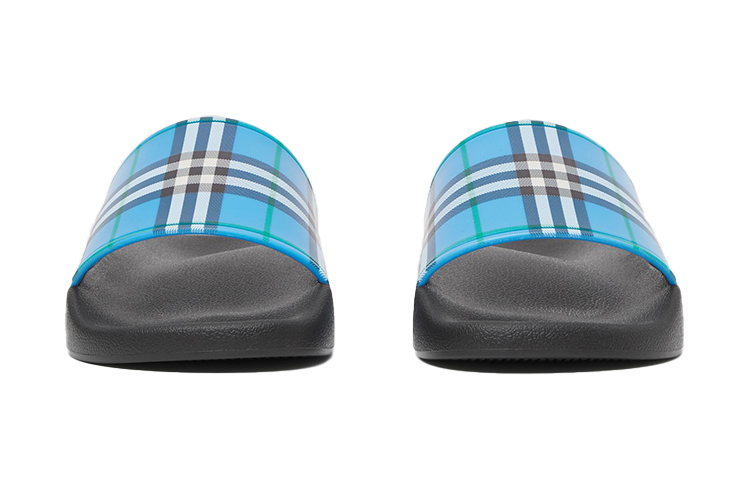 (W) Burberry Slide 'Check Print - Zhan Blue' 圖 3