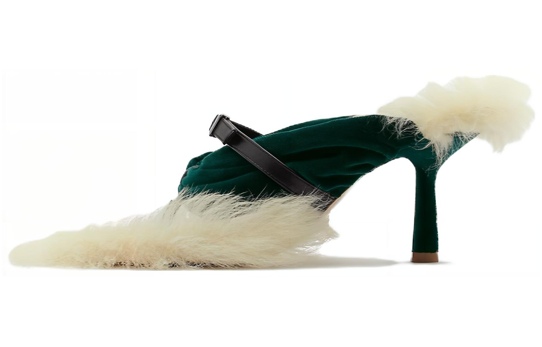 (Women) Burberry Slide 'Dark Green' 80774661