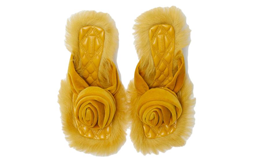 Order (W) 버버리 슬라이드 '옐로우 베이지' 80777681