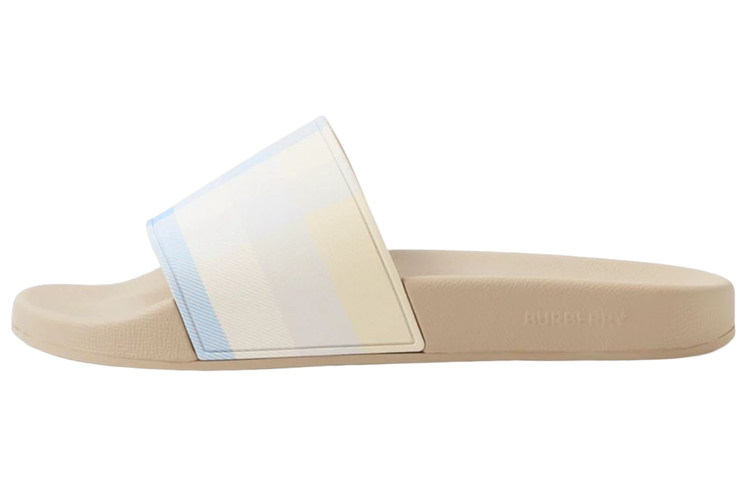 (W) Burberry Slide Sandal 'Blue Check'