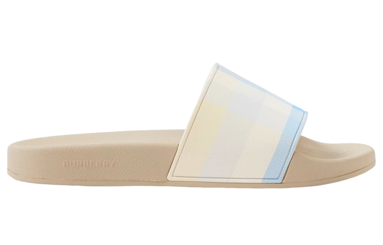 (W) Burberry Slide Sandal 'Blue Check' 圖 2