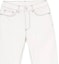 Cheap (Women) Burberry Slim Straight-Fit Jeans with Stitching in Natural White 80392821