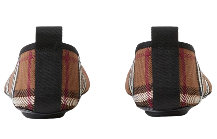 Purchase (Women) Burberry Slip-On 'Check Pattern Brown' 80707601