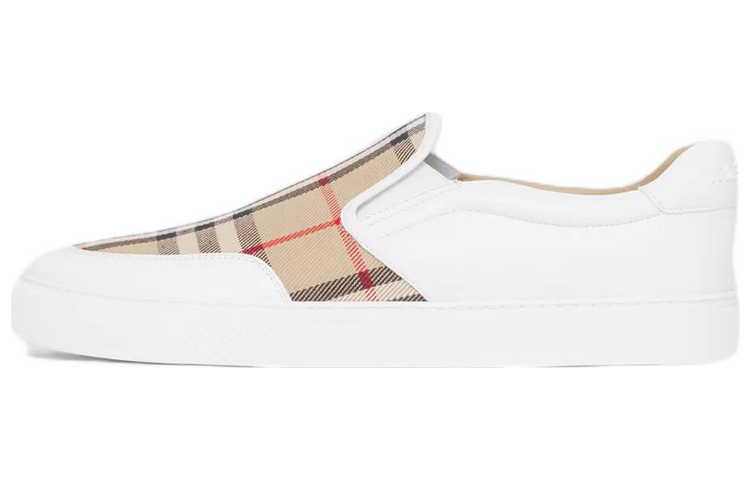 (Women) Burberry Slip-On Sneaker 'Vintage Check Beige' 80432121