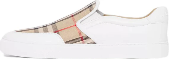 (Women) Burberry Slip-On Sneaker 'Vintage Check Beige' 80432121 (Women) Burberry Slip-On Sneaker 'Vintage Check Beige' 80432121